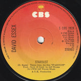 David Essex : Stardust (7", Single, Sol)