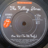 The Rolling Stones : One Hit (To The Body) (7", Single)