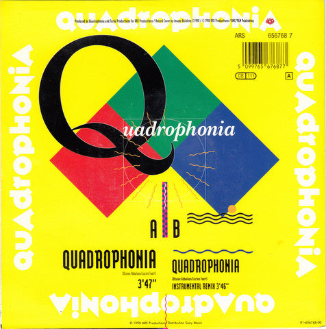 Quadrophonia : Quadrophonia (7", Single)