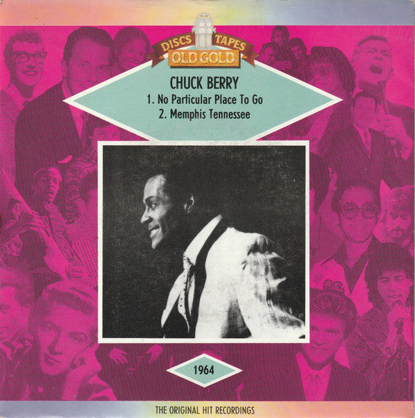 Chuck Berry : No Particular Place To Go / Memphis Tennessee (7", Single, Mono)