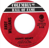 Andy Williams - Happy Heart (7) (Very Good (VG)) - DaddyPop