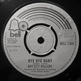 Bay City Rollers : Bye Bye Baby (7", Single)