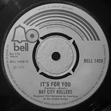 Bay City Rollers : Bye Bye Baby (7", Single)