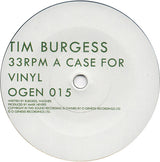 Tim Burgess : A Case For Vinyl (7", RSD, Single, Ltd)