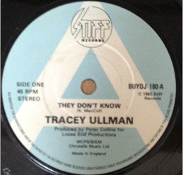 Tracey Ullman - They Dont Know (7) (Very Good (VG)) - DaddyPop