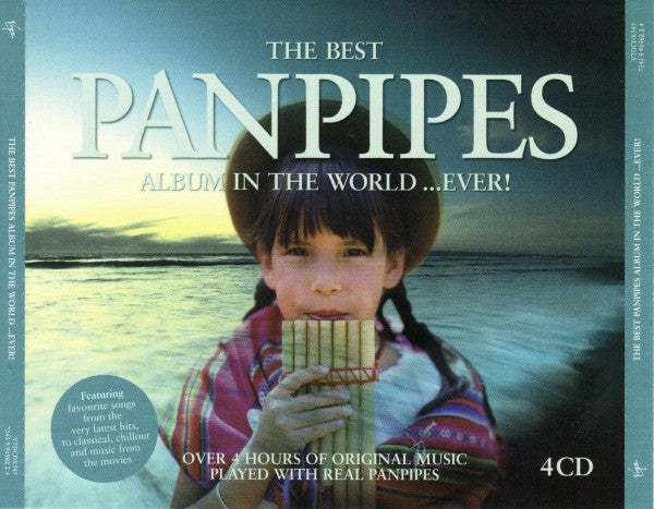 Various - The Best Panpipes Album In The World...Ever! (4xCD) (Very Good Plus (VG)) - DaddyPop