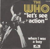 The Who : "Let's See Action"  (7", Single)