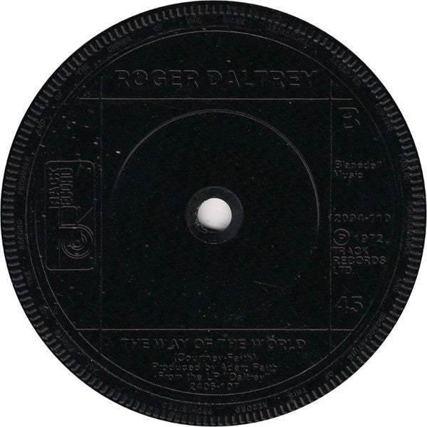 Roger Daltrey : Giving It All Away (7", Single, Sil)