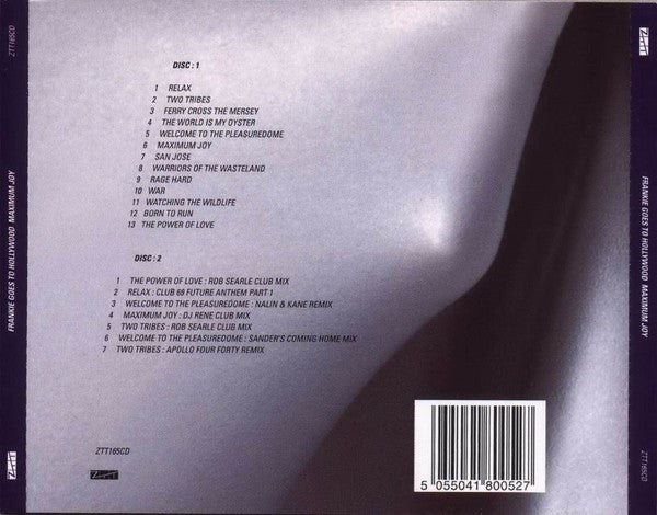 Frankie Goes To Hollywood : Maximum Joy (2xCD, Comp)