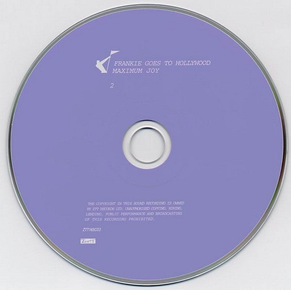 Frankie Goes To Hollywood : Maximum Joy (2xCD, Comp)