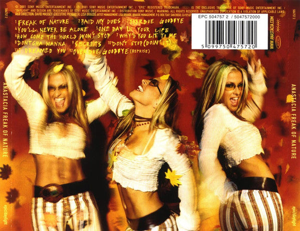Anastacia - Freak Of Nature (CD) (Very Good Plus (VG)) - DaddyPop
