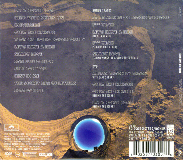 Scissor Sisters : Magic Hour (CD, Album + DVD + Dlx, M/Print)