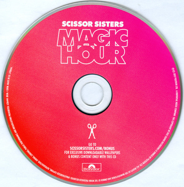 Scissor Sisters : Magic Hour (CD, Album + DVD + Dlx, M/Print)