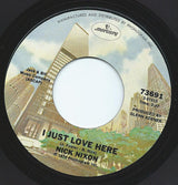 Nick Nixon : I'm Too Used To Loving You / I Just Love Here (7", Styrene)