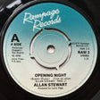 Allan Stewart (2) : Opening Night (7", Single)