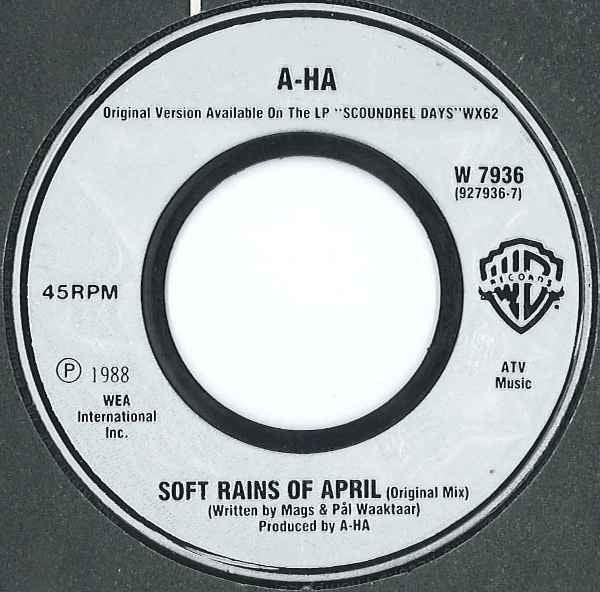 a-ha : Stay On These Roads (7", Single, Sil)