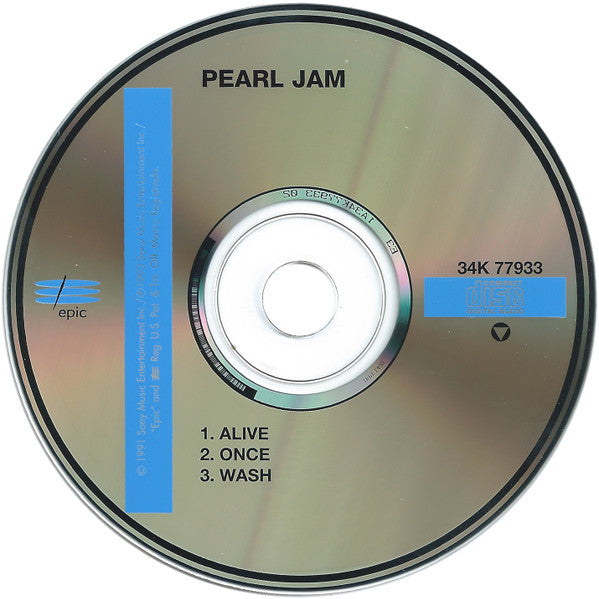 Pearl Jam - Alive (CD) (Very Good Plus (VG)) - DaddyPop