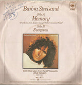 Barbra Streisand : Memory (7", Ora)