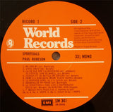 Paul Robeson - The Spirituals The Film Songs The Ballads Paul Robeson Favourites (4xLP) (Very Good Plus (VG)) - DaddyPop