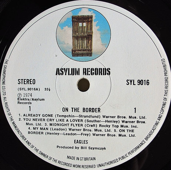 Eagles - On The Border (LP) (Very Good (VG)) - DaddyPop