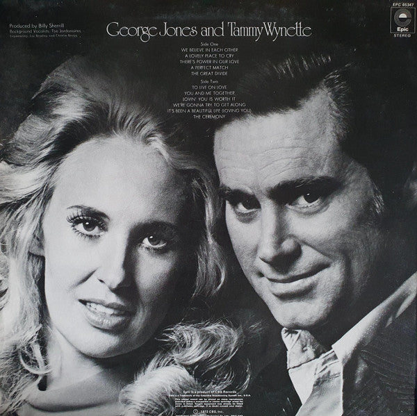 George Jones & Tammy Wynette : Me And The First Lady (LP, Album)