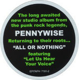 Pennywise : All Or Nothing (CD, Album)