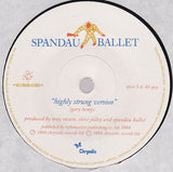 Spandau Ballet : Highly Strung (7", Single, Pap)