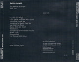 Keith Jarrett : The Melody At Night, With You (CD, Album)