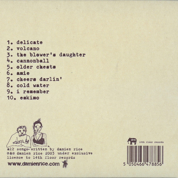 Damien Rice : O (CD, Album)
