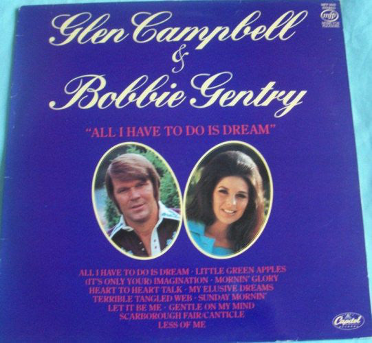 Glen Campbell & Bobbie Gentry : All I Have To Do Is Dream (LP, Comp)