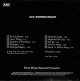 Electric Light Orchestra : Burning Bright (CD, Comp)