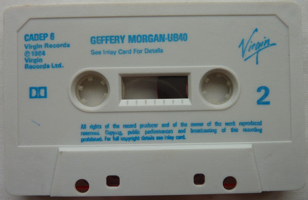 UB40 : Geffery Morgan (Cass, Album)