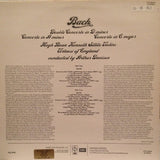 Johann Sebastian Bach, The Virtuosi Of England, Arthur Davison, Hugh Bean, Kenneth Sillito : Double Concerto In D Minor, Concerto In A Minor, Concerto In E Major (LP)