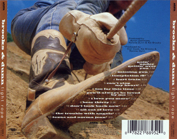 Brooks & Dunn : Tight Rope (CD, Album)