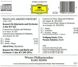 Wolfgang Amadeus Mozart - Alfred Prinz · Nicanor Zabaleta · Wolfgang Schulz (3), Wiener Philharmoniker · Karl Böhm : Klarinettenkonzert = Clarinet Concerto) / Konzert Für Flöte & Harfe = Concerto for Flute & Harp (CD, Comp, RE, PMD)