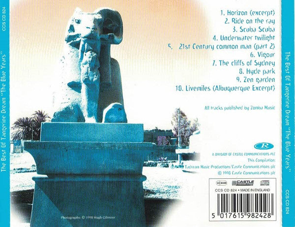 Tangerine Dream : The Best Of Tangerine Dream (The Blue Years) (CD, Comp)