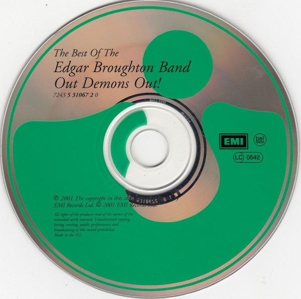 The Edgar Broughton Band : The Best Of The Edgar Broughton Band: Out Demons Out! (CD, Comp)