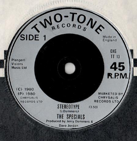 The Specials : Stereotype (7", Single)