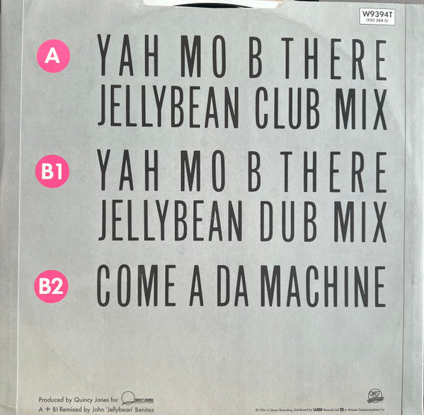 James Ingram : Yah Mo B There (12")