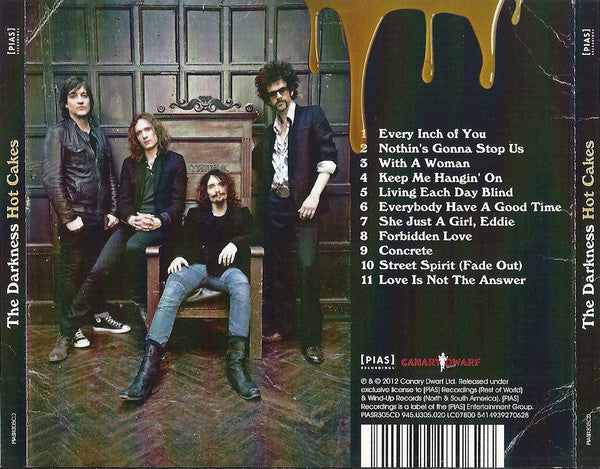 The Darkness : Hot Cakes (CD, Album)