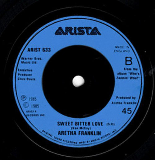 Aretha Franklin - Whos Zoomin Who (7) (Very Good Plus (VG)) - DaddyPop