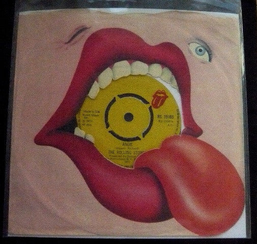 The Rolling Stones : Angie (7", Single, Pus)