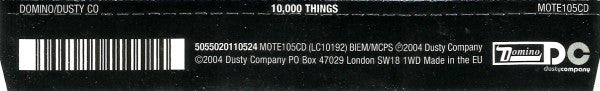 10,000 Things - Foodchain (CD) (Very Good Plus (VG)) - DaddyPop