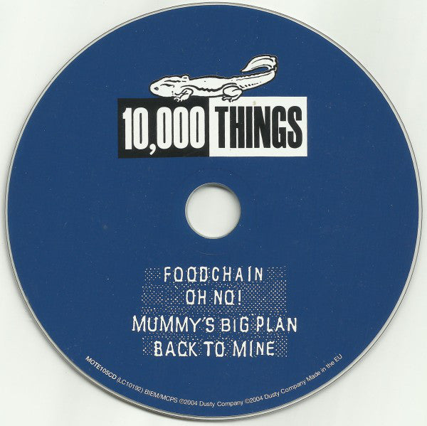 10,000 Things - Foodchain (CD) (Very Good Plus (VG)) - DaddyPop