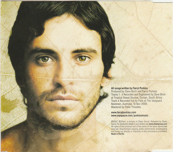 Farryl Purkiss : Better Days (CD, Single)