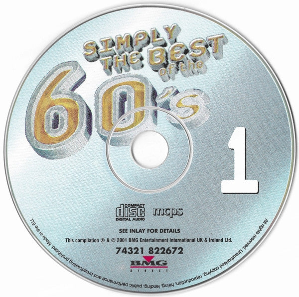 Various : Simply The Best Of The 60's (4xCD, Comp)