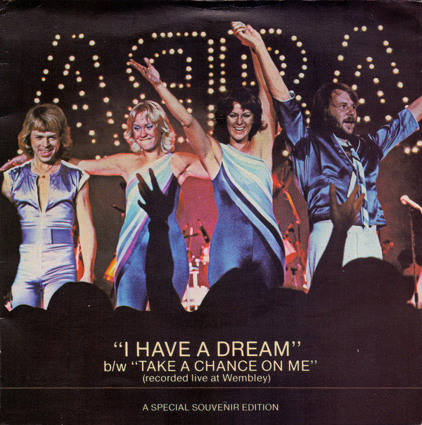 ABBA - I Have A Dream bw Take A Chance On Me (Recorded Live At Wembley) (7) (Very Good (VG)) - DaddyPop
