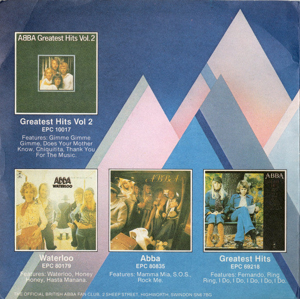 ABBA - I Have A Dream bw Take A Chance On Me (Recorded Live At Wembley) (7) (Very Good (VG)) - DaddyPop