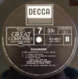 Robert Schumann, Wiener Philharmoniker, Georg Solti, London Symphony Orchestra, André Previn, Radu Lupu : Symphony No. 1 In B-Flat Major, Opus 38 ('Spring') D.759 / Piano Concerto In A Minor, Opus 54 (LP, Comp)