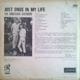 The Righteous Brothers : Just Once In My Life (LP, Album, Mono)